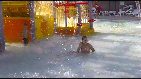 swimming pokies|Nip slip at the water park 